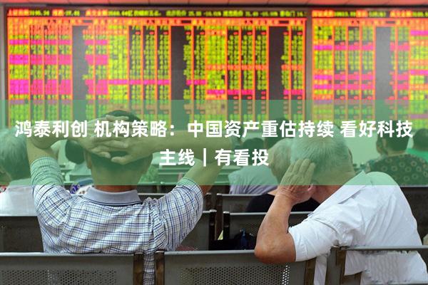 鸿泰利创 机构策略：中国资产重估持续 看好科技主线｜有看投