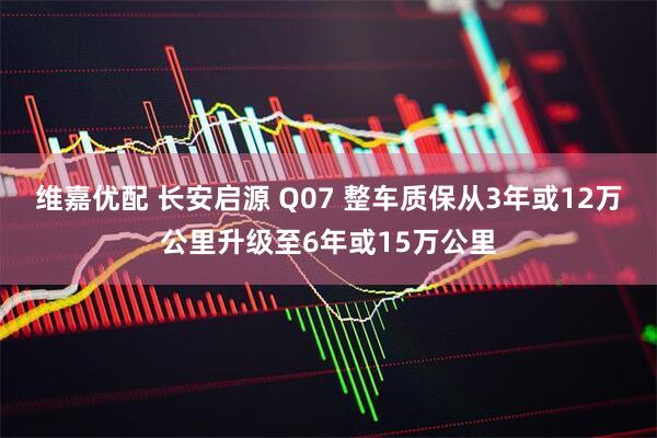 维嘉优配 长安启源 Q07 整车质保从3年或12万公里升级至6年或15万公里