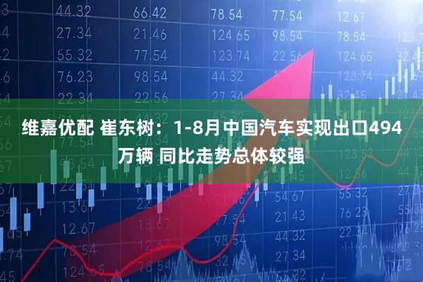 维嘉优配 崔东树：1-8月中国汽车实现出口494万辆 同比走势总体较强