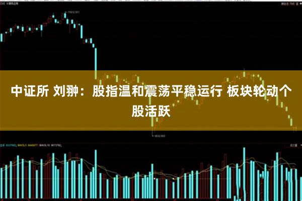 中证所 刘翀:股指温和震荡平稳运行 板块轮动个股活跃
